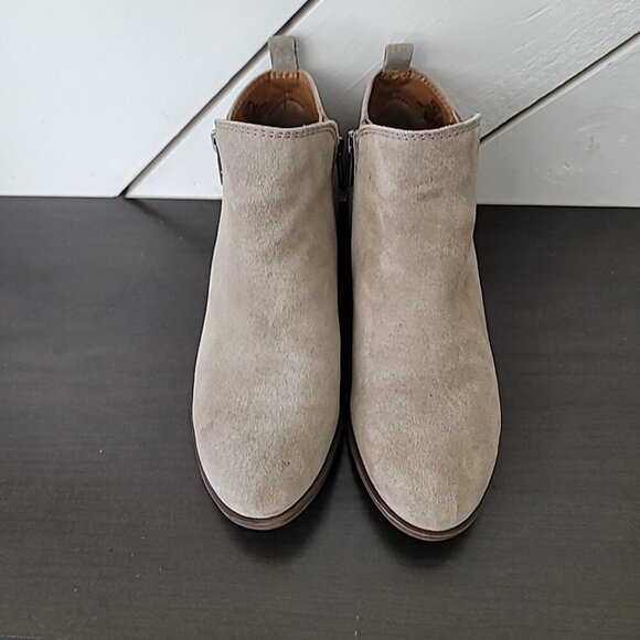 Lucky Brand booties for Women's 7 Basel Ankle Boot, Stonerock - Picture 3 of 8